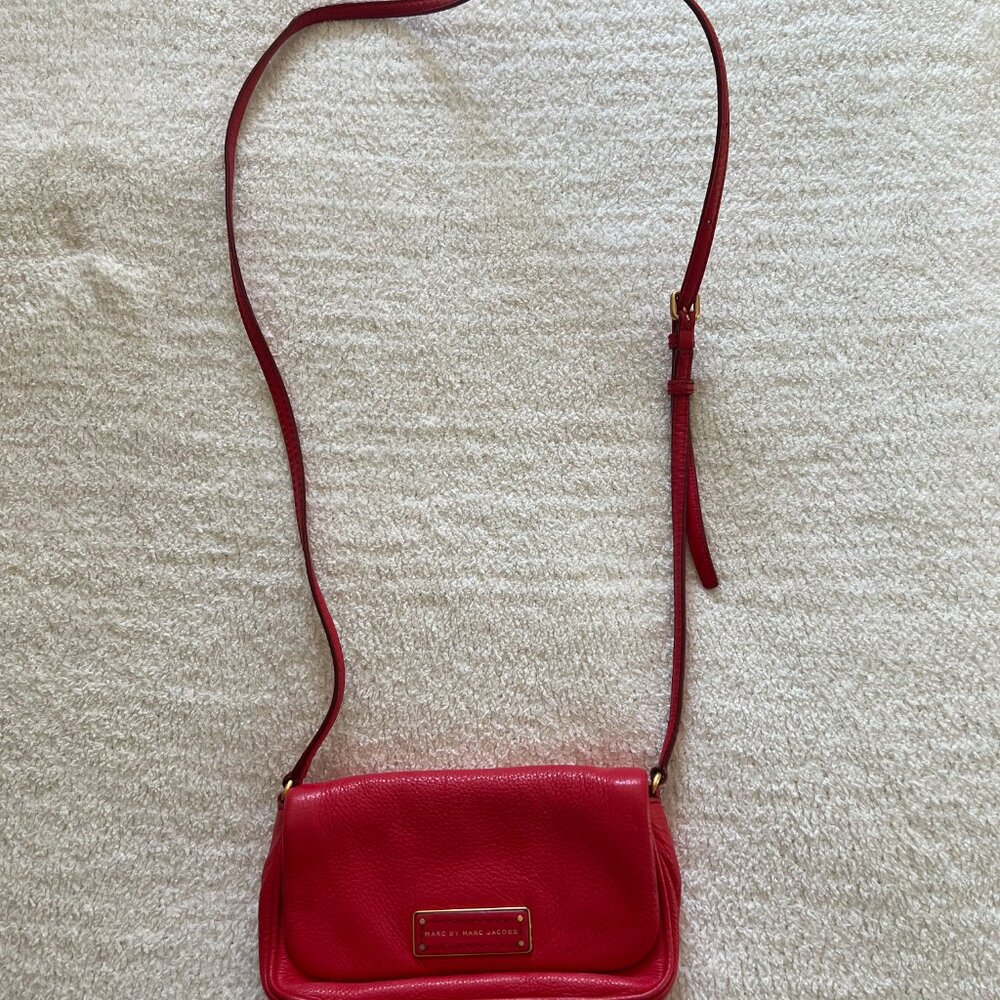 Pebbled Leather Crossbody